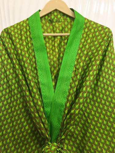 Reine seide midi kimono - reine,