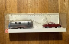 Top: Busch 44718 Buick mit Airstream Wohnwagen Automodell 1:87 Automodell OVP!