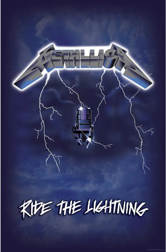 Metallica flagge fahne - metallica, ride