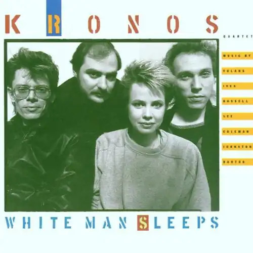 Kronos quartet white man - quartet,