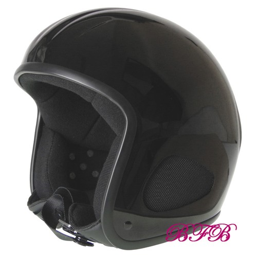 Jet helm titan chopperhelm - jet,