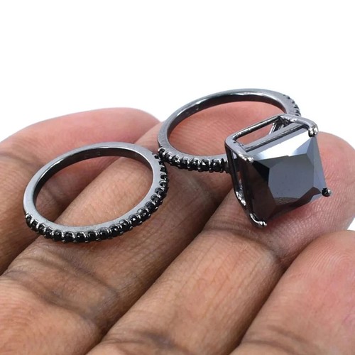 Karat black diamond ring - 5,