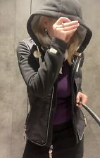 Tolle coole Gaastra 2 in Einem Jacke + Weste Gr.S/M schwarz/dkl. blau Kapuze?