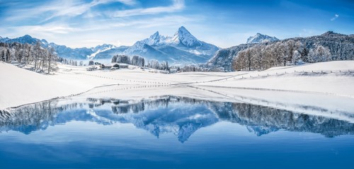 Wandbild panoramablick auf - wandbild:,