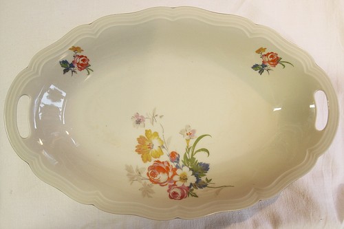 Obstschale porzellan 31 cm - 31,