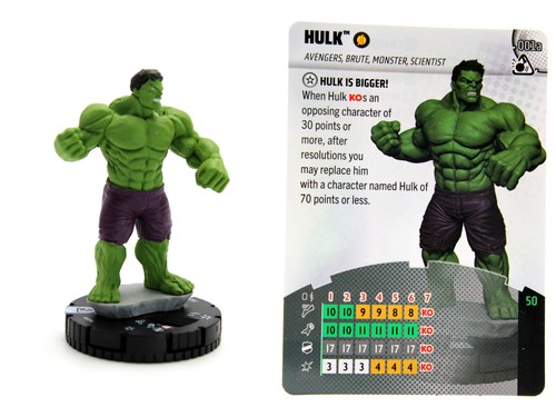 Heroclix 001a hulk smash - -,