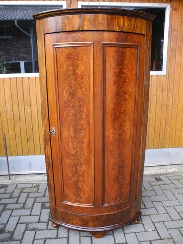 Biedermeier eckschrank 1830 - biedermeier,