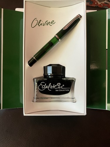 Pelikan m205 olivine - pelikan, fountain