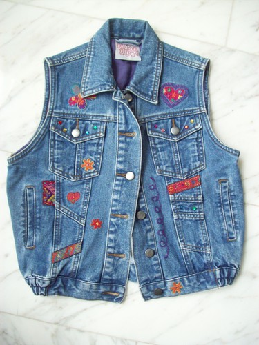 Jeans weste mädchen - mädchen, 140