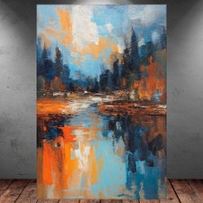 LEINWAND BILD ER XXL ABSTRAKT