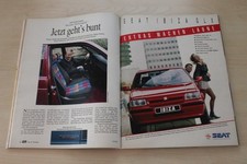 Auto Motor Sport AMS 12/1992 Mercedes 190E W201 Avantgarde "Rosso" in einer toll