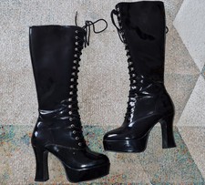 Plateau Stiefel Blockabsatz
