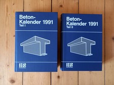 Beton-Kalender 1991 Teil I +