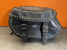 Leder Satteltasche Links Tasche Harley Davidson Softail Heritage