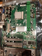 Biostar GF7025-M2 mATX Mainboard AMD Sockel AM2 + Ahtlon 64 X2 5600+ + Lüfter