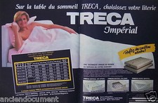 WERBUNG 1985 MATRATZE TRÉCA