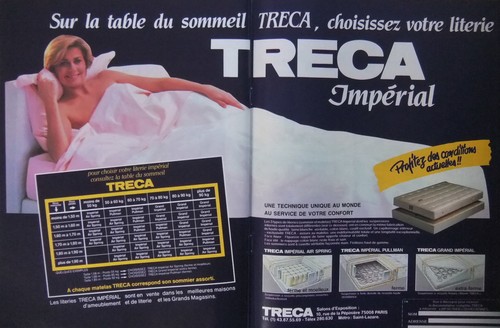 Werbung 1985 matratze tréca - werbung,
