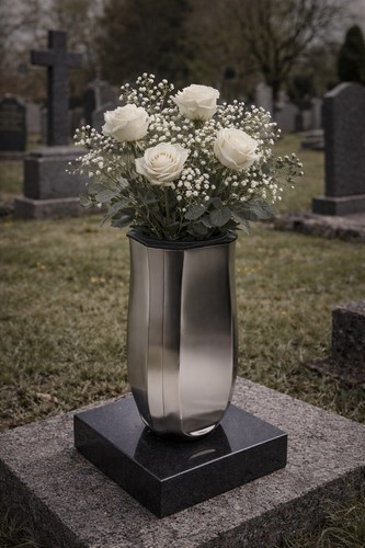 Blumenvase vase edelstahl - blumenvase,