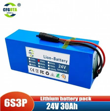 Neue 24V 30Ah 6s3p Batterie