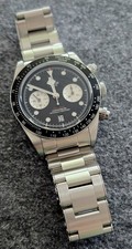TUDOR Black Bay Chrono Chronograph schwarzes Zifferblatt Herrenuhr - 79360N Neuw