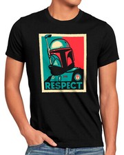 Respect Herren T-Shirt yoda