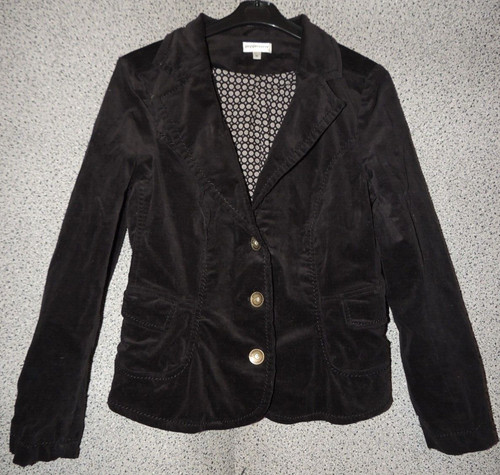 Damen cordjacke schwarz - damen, 38
