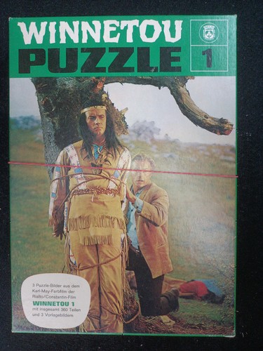 Winnetou puzzle kino foto - 1,
