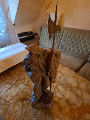Holzskulptur figur - holzskulptur,