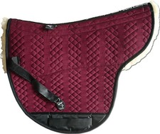 Engel Reitsport Baumlose Lammfell Korrektur Aufpolster Satteldecke