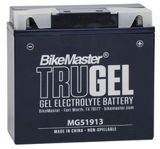 BikeMaster TruGel Battery For
