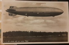 Zeppelin postkarte - zeppelin,