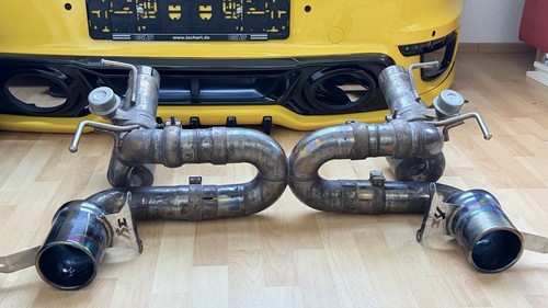 Exhaust muffler ferrari 488 - exhaust,
