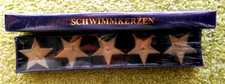 Schwimmkerzen Weihnachtskerzen Sterne - goldfarben - 2x 5 Stück in OVP