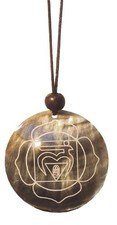 Muschelschmuck mit gravur - mit,