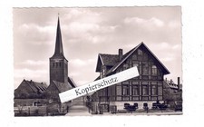 AK Uelzen, Ringstraße mit Blick auf St.-Mariene-Kirche, 1963