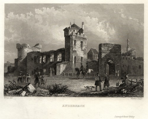 Andernach schloßruine - andernach,