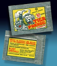 AMERICANA TIER-PARADE 1972 UNGEÖFFNETE SAMMELBILDER TÜTE AMERICANA KAUGUMMI