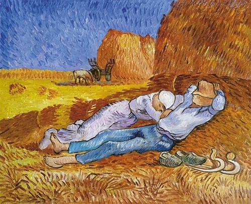 Van gogh mittagsrast - gogh,,