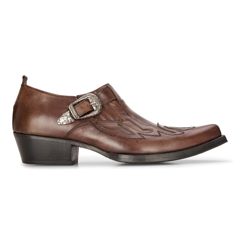 Herren leder western schuhe - herren,