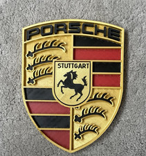 Großes Porsche Emblem 3D -