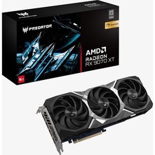 Grafikkarte Acer Predator BiFrost AMD Radeon RX 9070 XT 16G OC - 16GB GDDR6, 1x 