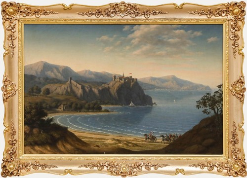 Feines ölgemälde aus der - feines,