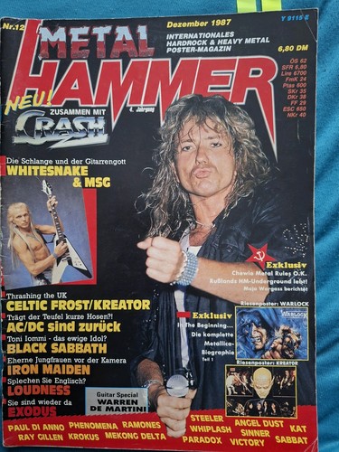 Metal hammer 1987 - #12/,
