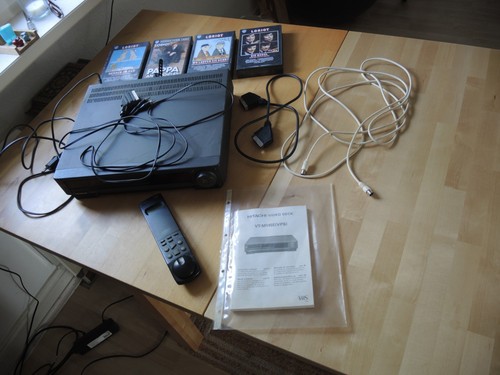 Hitachi video deck - video,