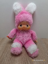 Monchhichi - Hase / Rosa / mit