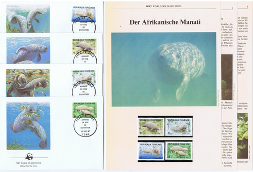 Wwf 1987 togo afrikanischer - 1987,