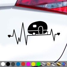 Caravan Heartbeat Sticker