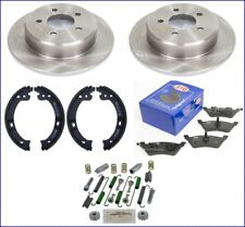 BREMSSCHEIBEN BREMSKLÖTZE HANDBREMSE FEDERN HINTEN CHRYSLER GRAND VOYAGER 2001 -