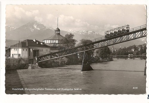 Standseilbahn innsbruck - standseilbahn, ak