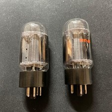 RCA 6L6GC Vakuumröhre 2er Set